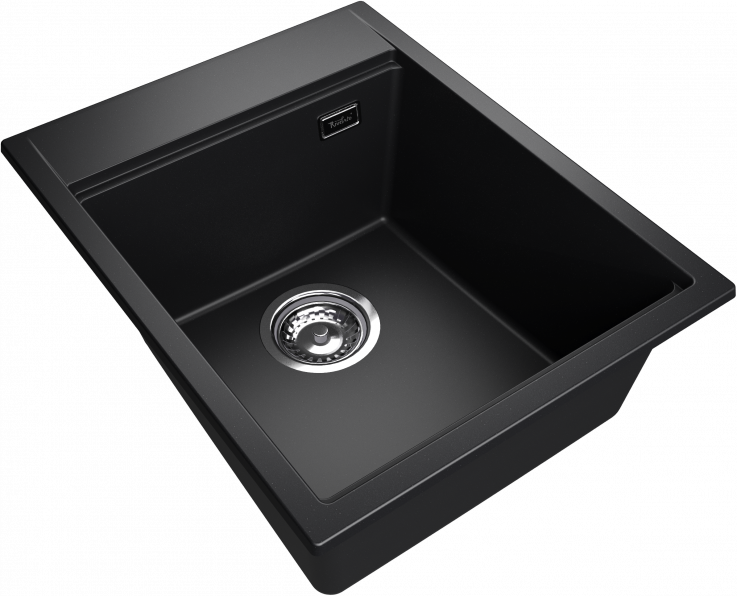 Мойка Rivelato TESORO 405, 400х510х190мм, черный