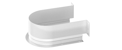 U-образная стенка для ящика под мойку, сталь, белый, Hettich