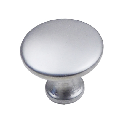 Ручка-кнопка, 161, d=29,5мм, металл, матовый хром