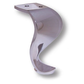 Опора декоративная мебельная, 150х97х86мм, глянцевый хром