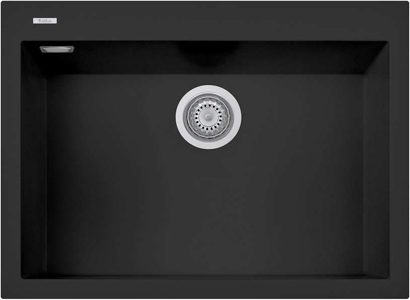 Мойка Rivelato ZENO 6950, 690х500х200мм, черный