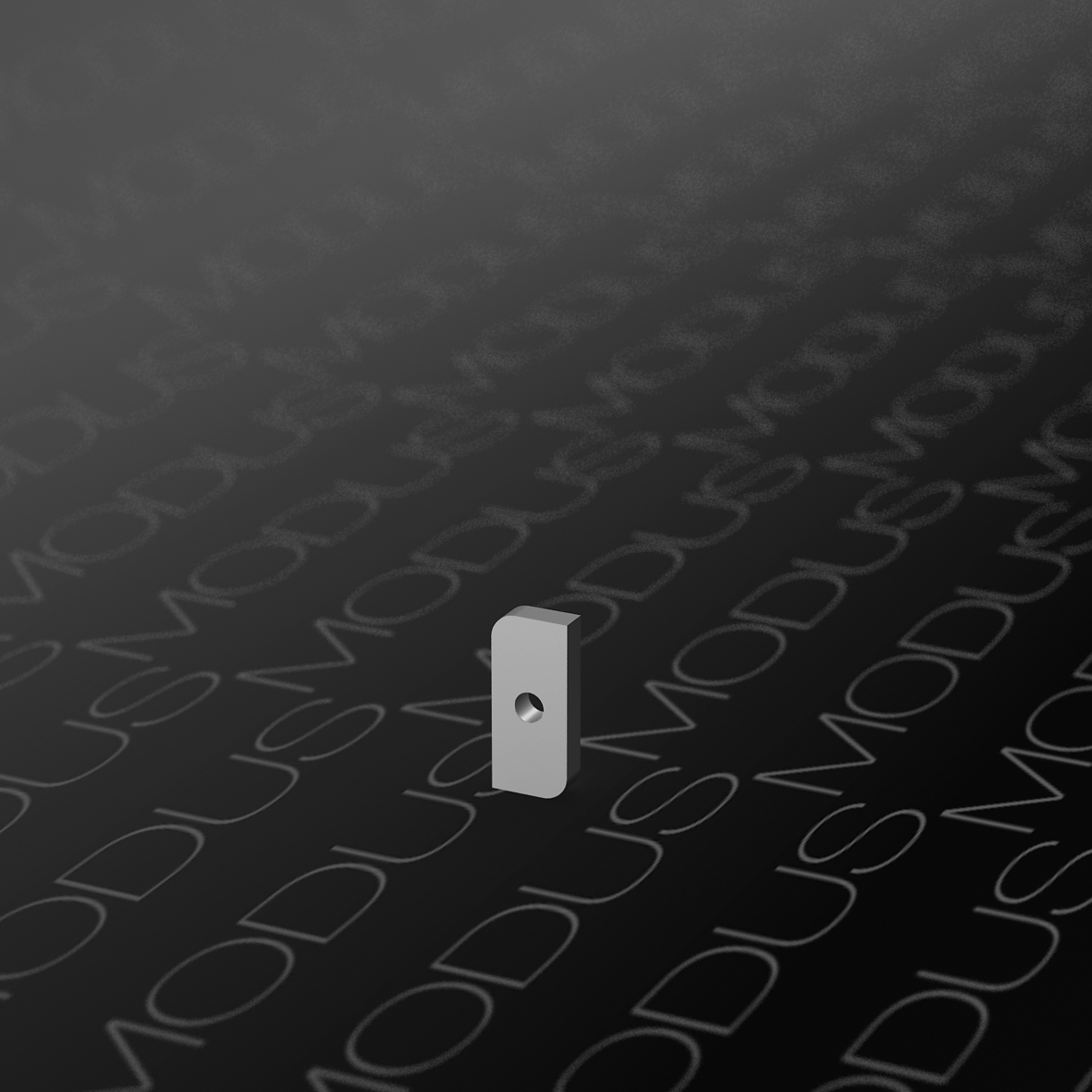 Закладное крепление для навесного элемента в готовое изделие, серебро