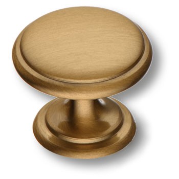 Ручка-кнопка, 0720-011-2, d=30мм, металл, сатиновая бронза