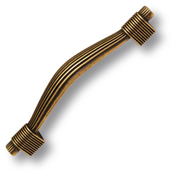 Ручка-скоба, 7492-831, 96мм, металл, старая бронза