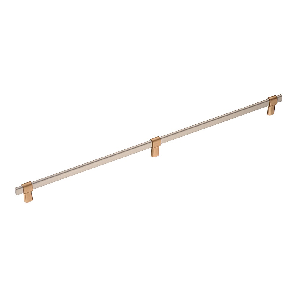Ручка-рейлинг, 771-480-Light Bronze-Brushed Nikel, 480мм, металл, светлая медь/никель