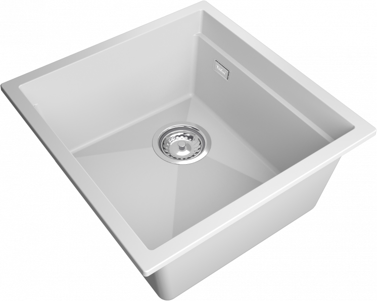 Мойка Rivelato LINO 454-L, 450х440х200мм, иней