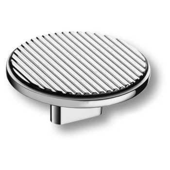 Ручка-кнопка, 4197 016MP02, d=60мм, металл, глянцевый хром