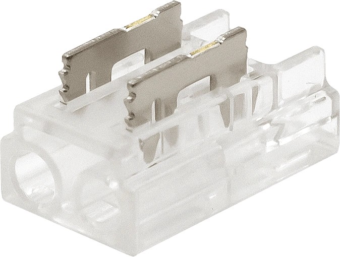 5мм. Коннектор прямой лента-провод для одноцветных лент, ножничный, AQ