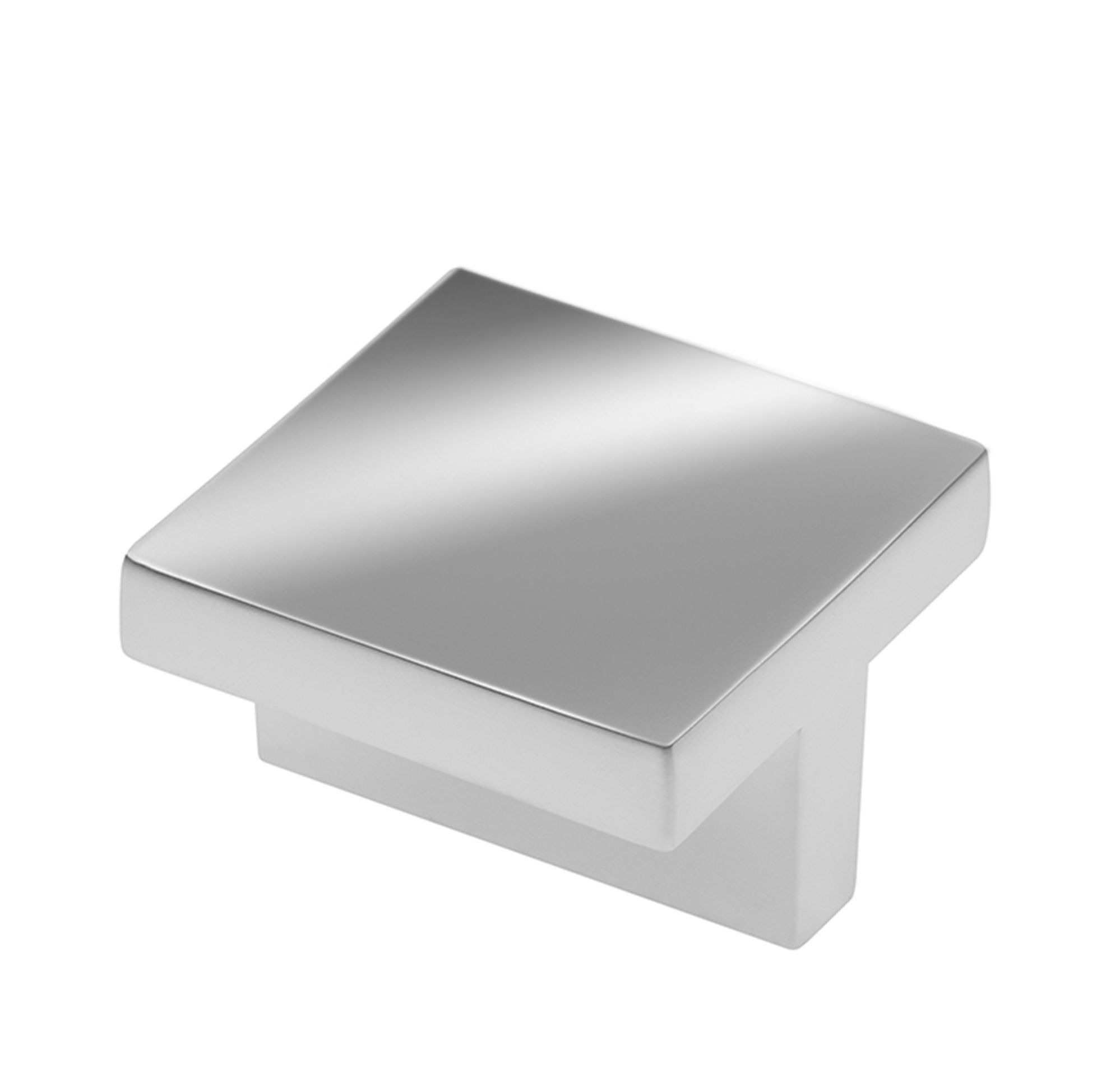 Ручка-кнопка, UZ-40, 32мм, металл, хром, GTV