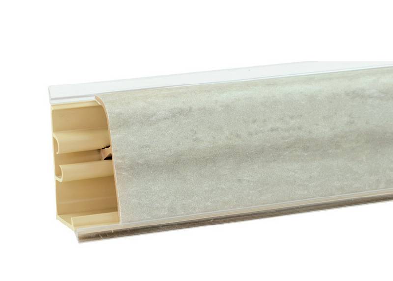 Плинтус LB-38, L=3000мм, Strombolly grey