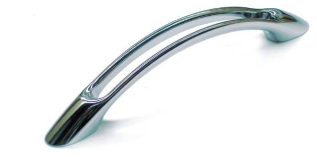 Ручка-скоба, 1423, 96мм, металл, хром