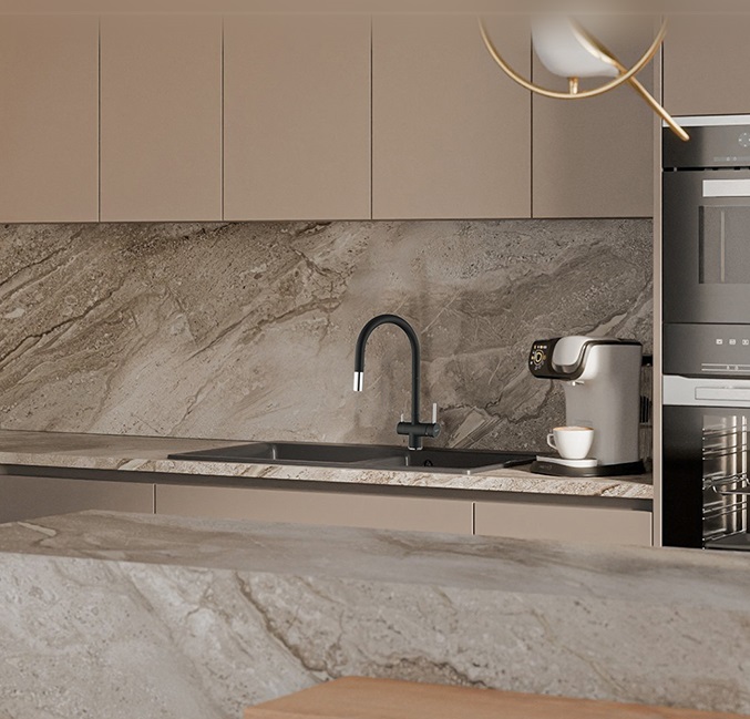 Смеситель Rivelato TREVI, d=35 мм, антрацит/хром