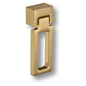 Ручка-кольцо, 4634 0024 BB, 14х25х71мм, металл, матовое золото