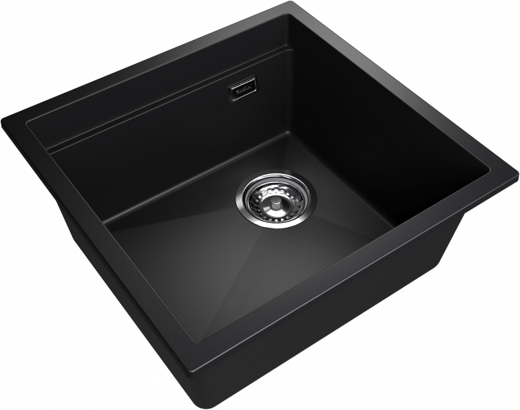 Мойка Rivelato LINO 454-R, 450х440х200мм, черный