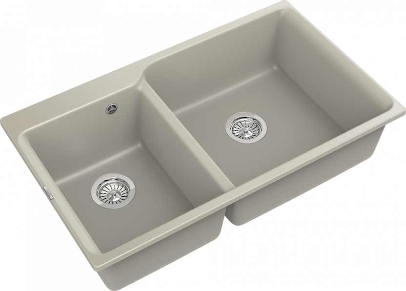 Мойка Rivelato AXEL 90D, 870х520x200 мм, топаз