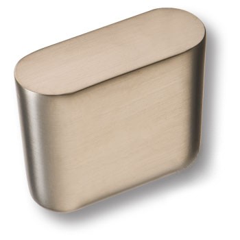 Ручка-кнопка, 8171-038, 28х13х34мм, металл, сатиновый никель