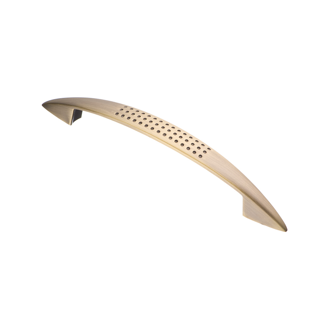 Ручка-скоба, 2131, 128мм, металл, бронза