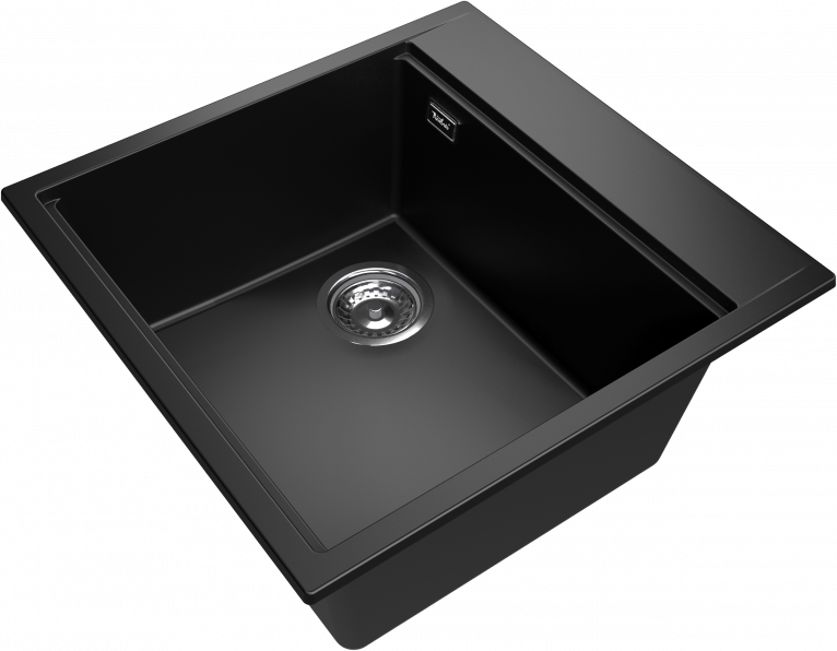 Мойка Rivelato TESORO 505-L, 500х510х200мм, антрацит