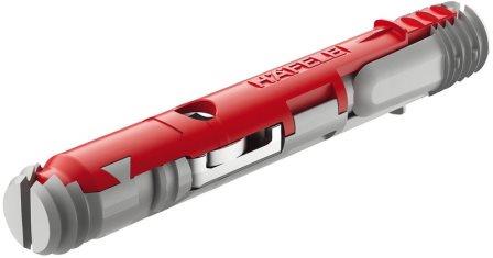Стяжка-дюбель, однокомпонентная, L=55мм, d=8мм, для плиты от 15мм, Hafele
