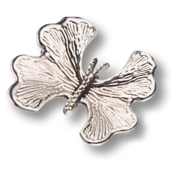 Ручка-кнопка, KELEBEK SMALL-51, 22х62х74мм, металл, глянцевый никель