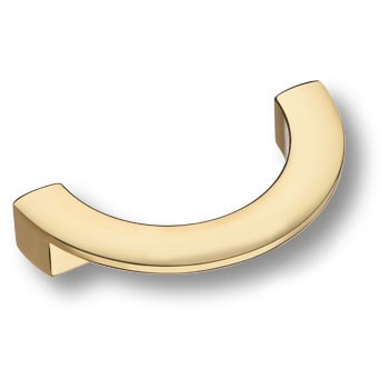 Ручка-скоба, 5430 Gold, 96мм, металл, глянцевое золото