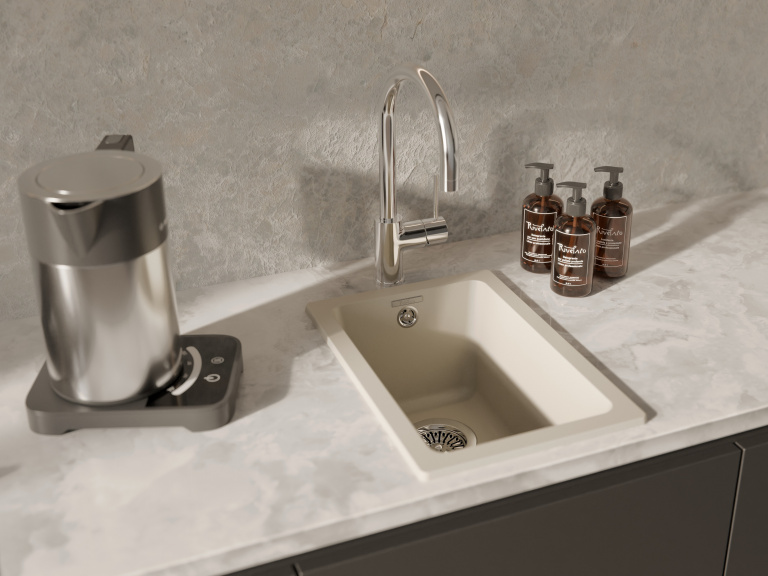 Мойка Rivelato BERKANA 25, 310х460х190мм, темно-бежевый