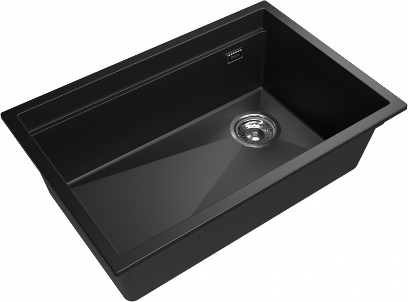 Мойка Rivelato LINO 654-R, 650х440х210мм, антрацит
