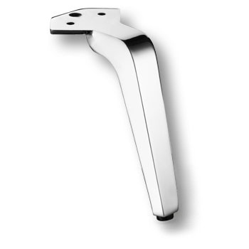 Опора декоративная мебельная, 145х75х115мм, металл, глянцевый хром