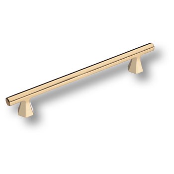 Ручка-скоба, 1108160MP11, 160мм, металл, глянцевое золото