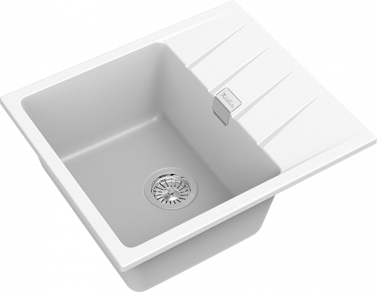 Мойка Rivelato RAUM 58, 580х500х200мм, иней