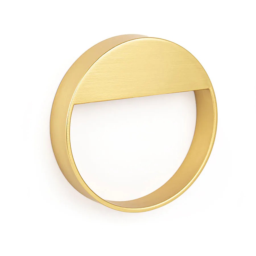 Ручка-скоба, BAU, 0496064Z28, 64мм, металл, матовое золото, Viefe