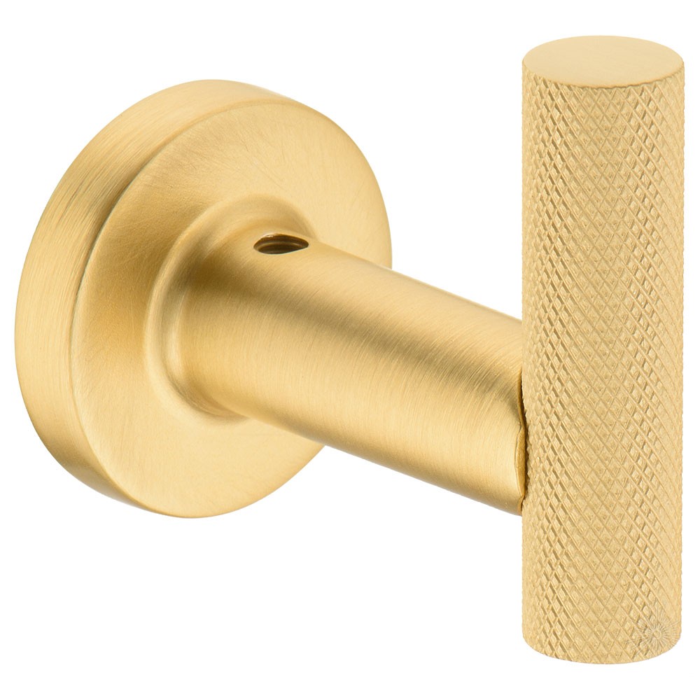 Крючок, 1013 001 BB, однорожковый, металл, матовое золото