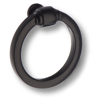 Ручка-кольцо, 3200 0050 AL6-AL6, 20х52х50мм, металл, черный