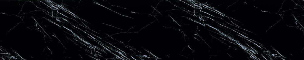 Кромка ПВХ глянец, 0,8х22, черный мрамор торос, MaxiColor (6019)