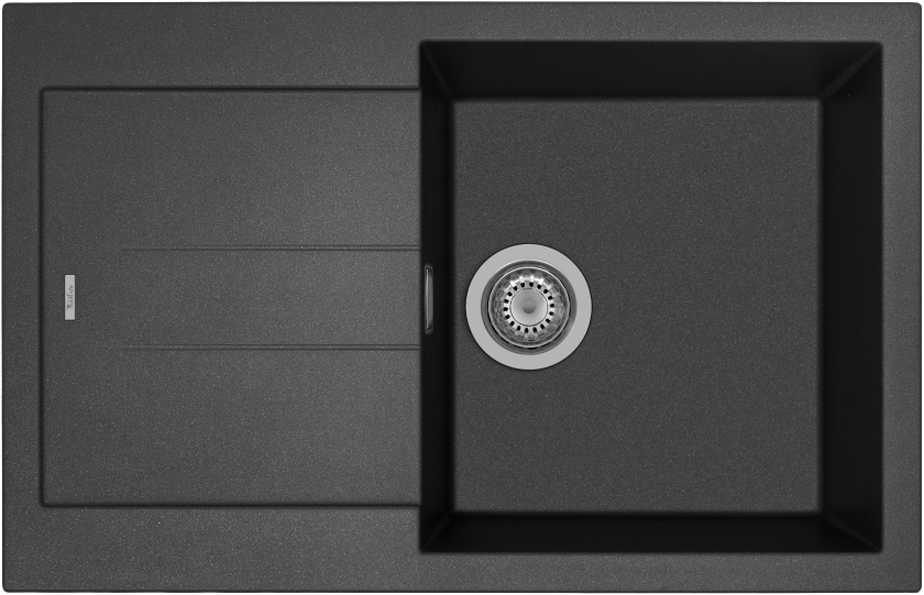 Мойка Rivelato LUMO 7850, 780х500х200мм, черный