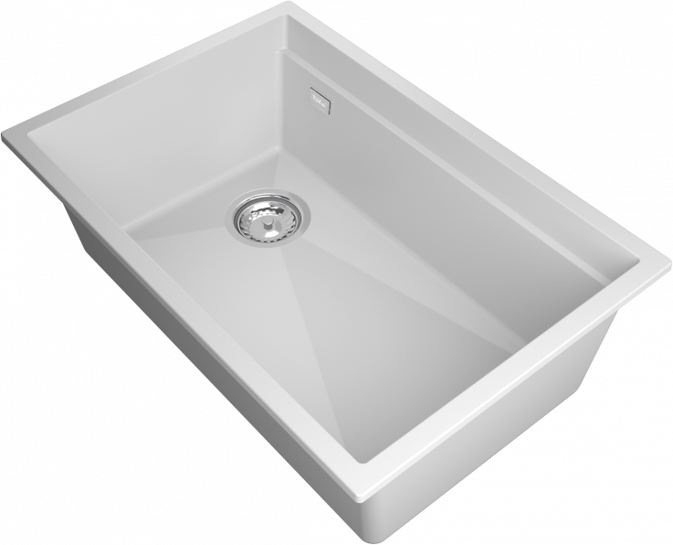 Мойка Rivelato LINO 654-L, 650х440х210мм, иней