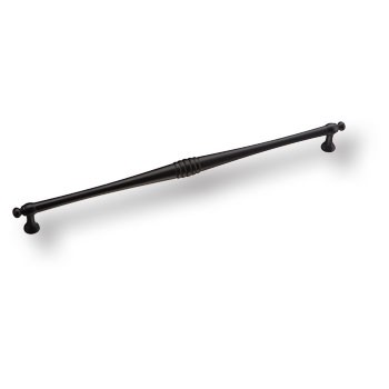 Ручка-скоба, BU 004.320.09, 320мм, металл, черный