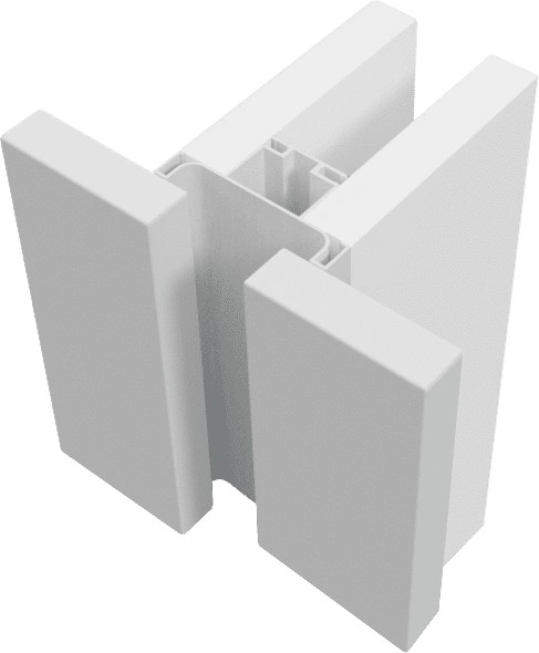 Вертикальная ручка-профиль C-образная, h=62,8мм, L=5м, ДСП 16мм, золото матовое, AQ