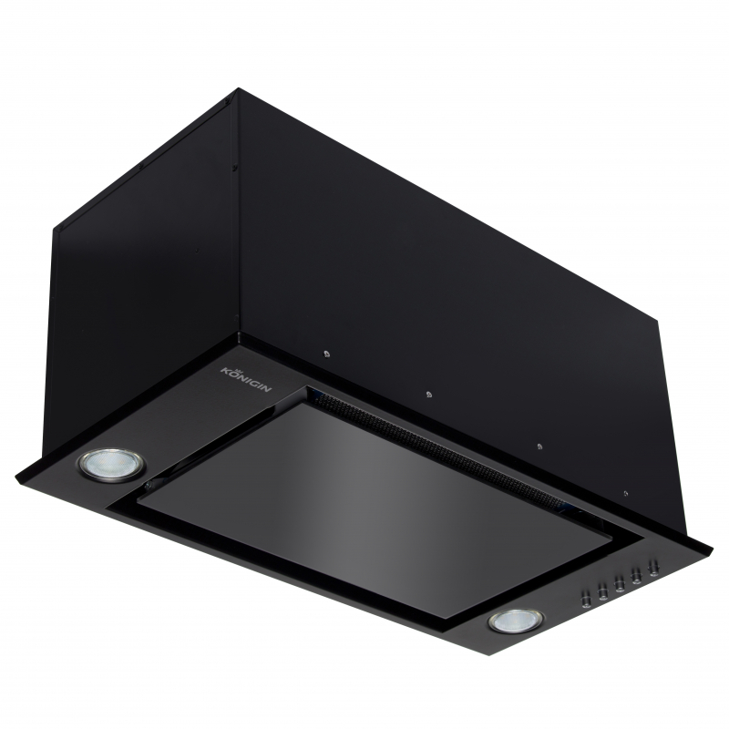 Вытяжка полновстраиваемая Checkbox, 60см, без угольного фильтра, черный, Konigin