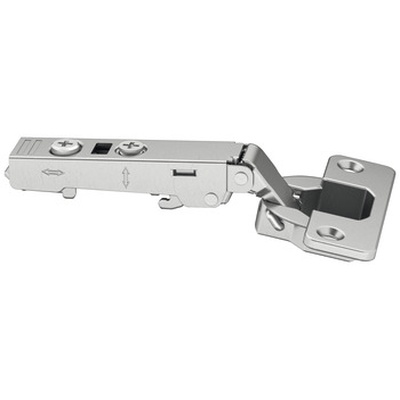 Петля накладная 310SM clip-on, без пружины, эксцентриковая регулировка, 48/6мм, БЕЗ ПЛАНКИ, Hafele