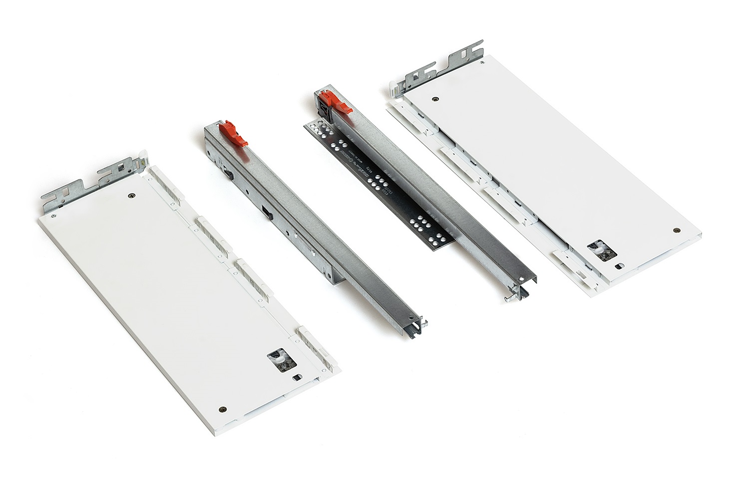 Ящик FLOWBOX с доводчиком (SC), H=192/144мм, L=550мм, белый, Samet