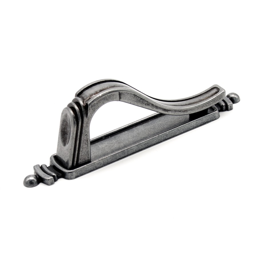 Ручка-скоба, Latch, 15.3338.58, 64мм, металл, глянцевое олово