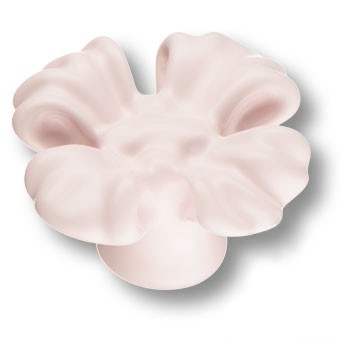 Ручка-кнопка, Г1P, 55х55х30мм, композит, пудра, "Крестик"