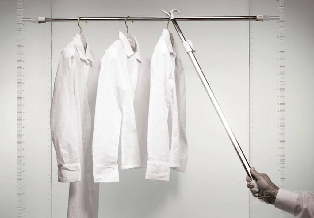 Съемник для одежды Ambos, хром