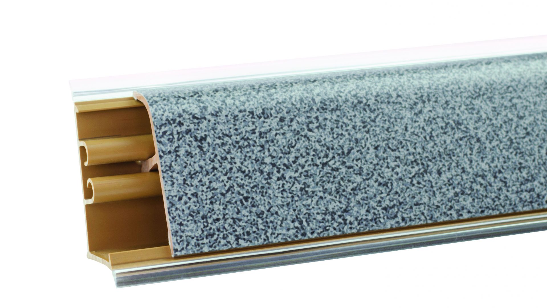 Плинтус LB-38, L=3000мм, антрацит