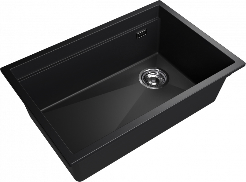Мойка Rivelato LINO 654-R, 650х440х210мм, черный