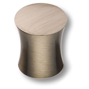 Ручка-кнопка, 1950 0026 NB, d=26мм, металл, никель