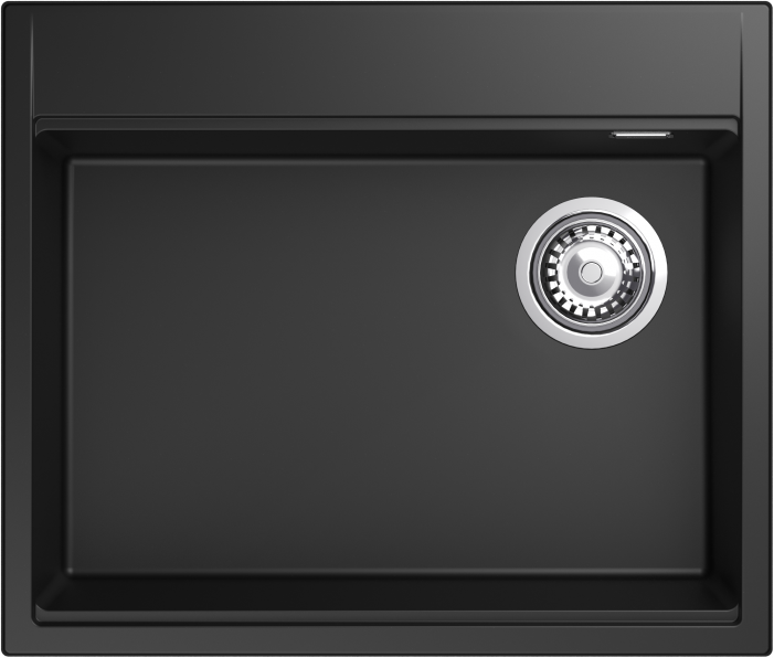 Мойка Rivelato TESORO 605-R, 600х510х200мм, антрацит