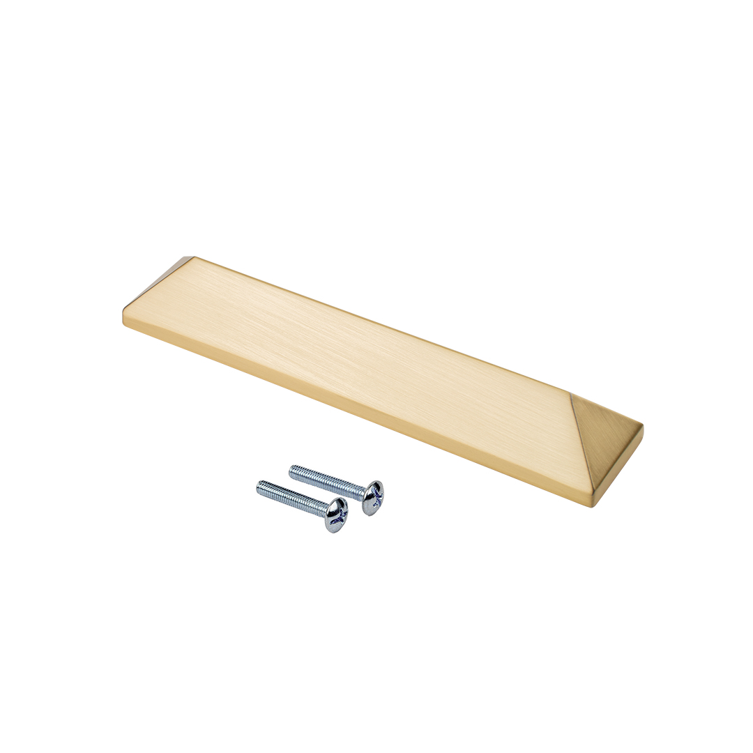 Ручка-скоба, 2637, 128мм, металл, матовое золото