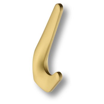 Крючок, 7113 010PC35, двухрожковый, металл, матовое золото